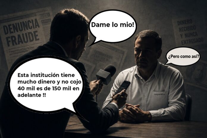*DESCUBIERTO EL COMUNICADOR QUE TRATÓ DE EXTORCIONAR Y CHANTAJEAR A COOPNAMA.